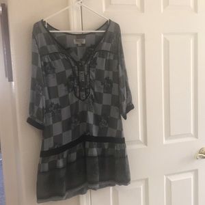 Lovely  polo themed checked dress.